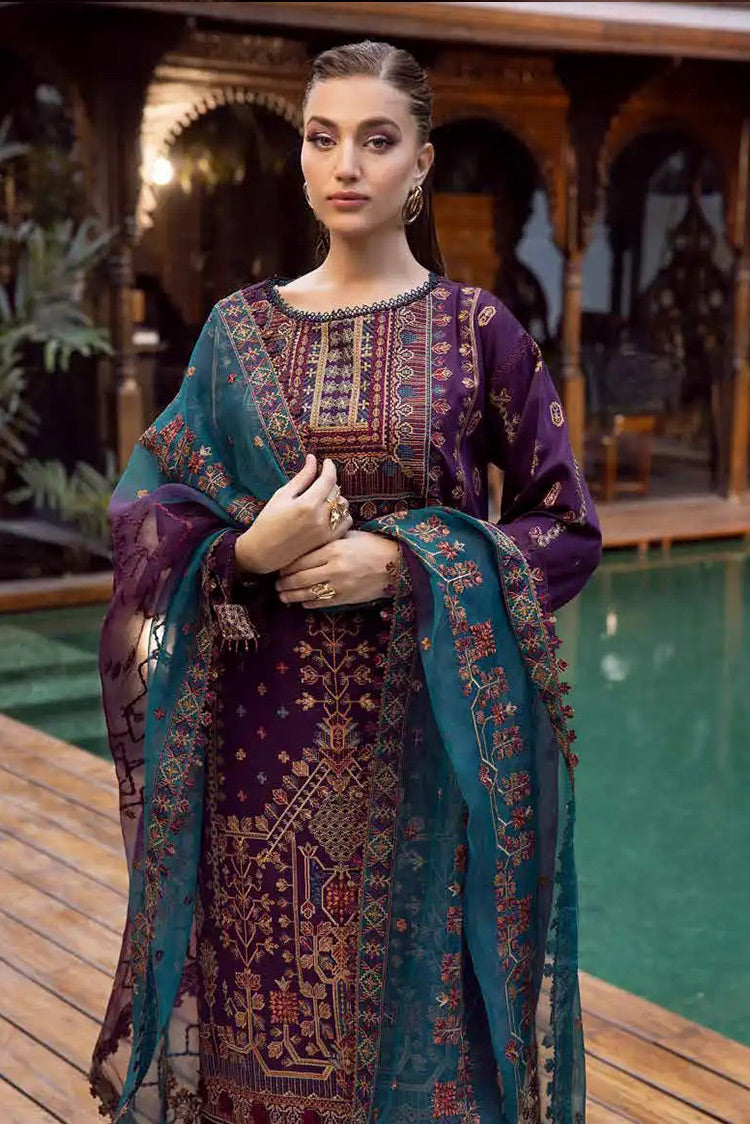 Picture of Muscari - Satin Embroidered Collection - MSEC 882 - Unstitched - Available at Raja Sahib