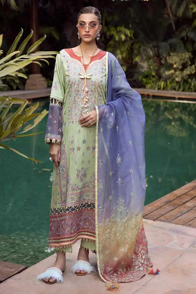 Picture of Muscari - Satin Embroidered Collection - MSEC 884 - Unstitched - Available at Raja Sahib