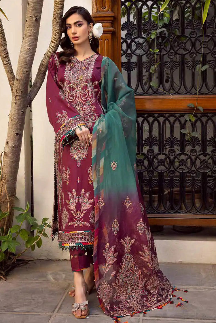 Picture of Muscari - Satin Embroidered Collection - MSEC 887 - Unstitched - Available at Raja Sahib