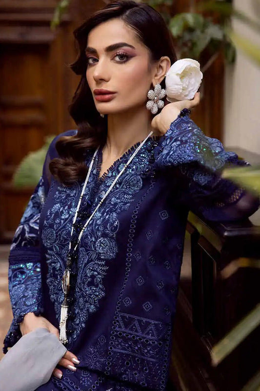 Picture of Muscari - Satin Embroidered Collection - MSEC 888 - Unstitched - Available at Raja Sahib