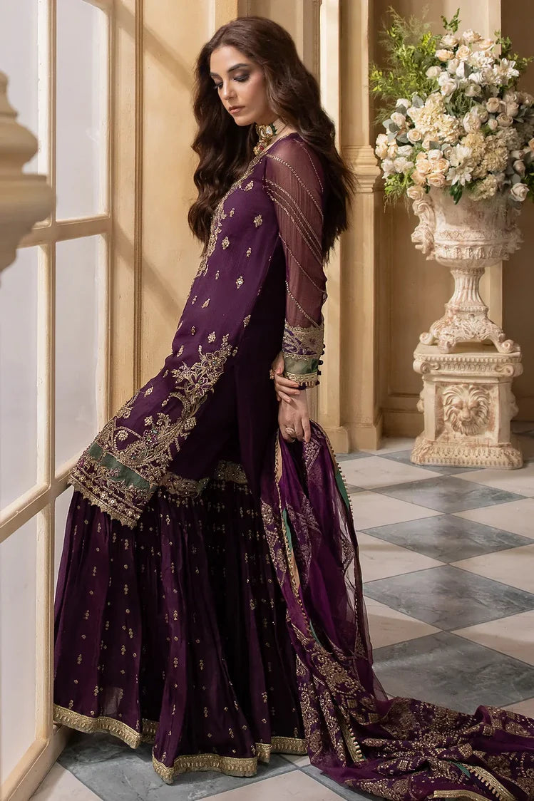 Picture of Charizma - Dastaan e Jashn Luxury Embroidered Chiffon Formals - DJW4-03 - Unstitched - Available at Raja Sahib