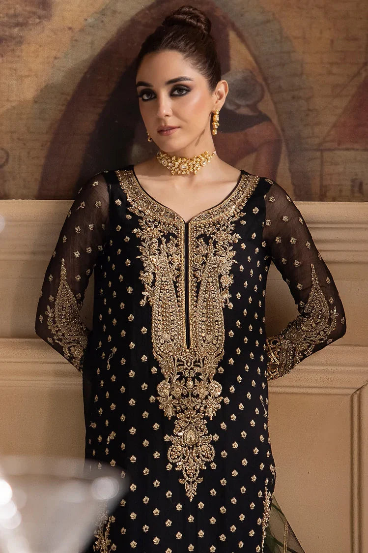 Picture of Charizma - Dastaan e Jashn Luxury Embroidered Chiffon Formals - DJW4-06 - Unstitched - Available at Raja Sahib