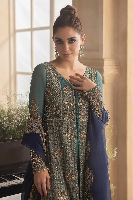 Picture of Charizma - Dastaan e Jashn Luxury Embroidered Chiffon Formals - DJW4-07 - Unstitched - Available at Raja Sahib