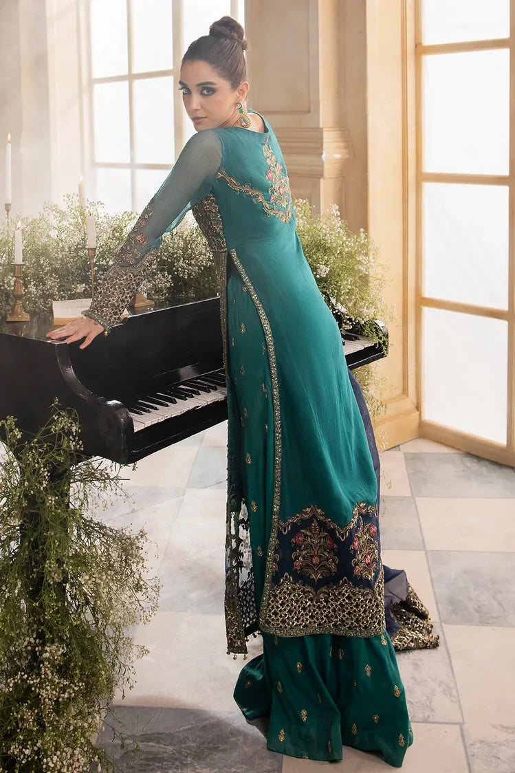 Picture of Charizma - Dastaan e Jashn Luxury Embroidered Chiffon Formals - DJW4-07 - Unstitched - Available at Raja Sahib