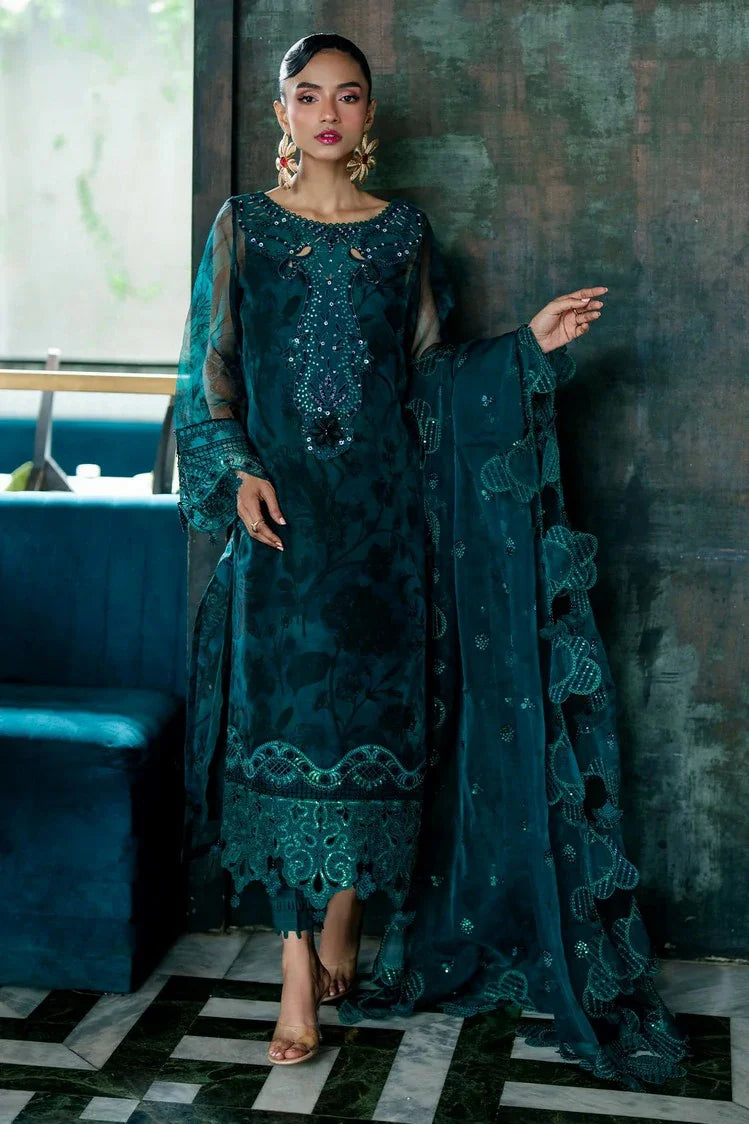 Picture of Nureh - Ballerina Embroidered & Embellished Chiffon Collection Vol 2 - NU2-152 - Unstitched - Available at Raja Sahib