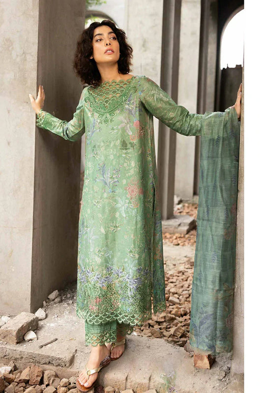 Picture of Sobia Nazir - Cambric and Karandi Fall Edit - Design 3A - Unstitched - Available at Raja Sahib