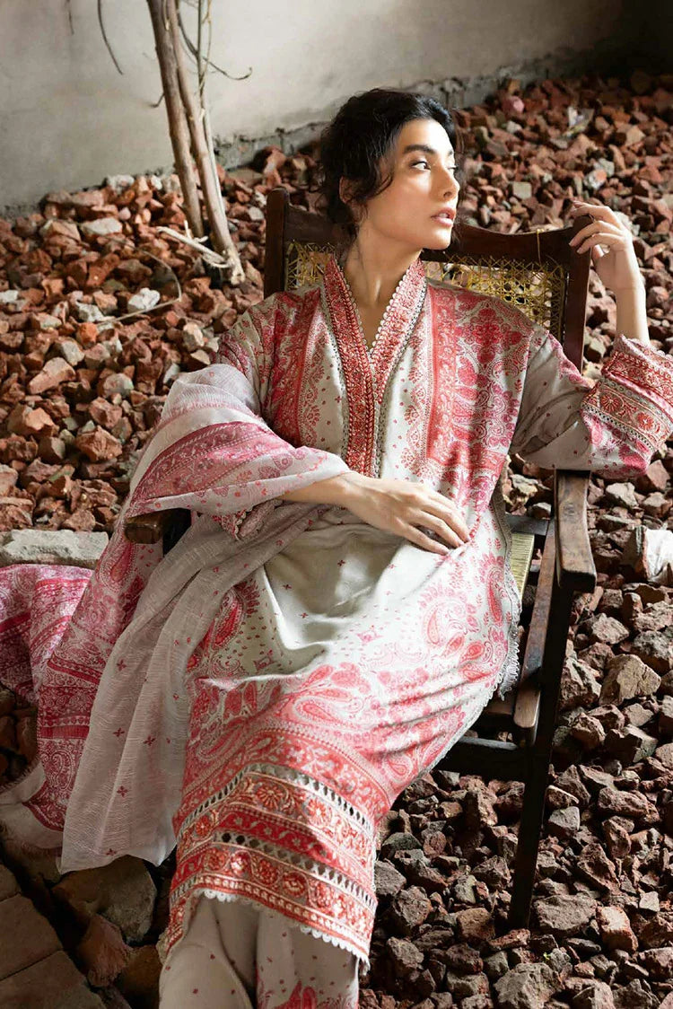 Picture of Sobia Nazir - Cambric and Karandi Fall Edit - Design 5A - Unstitched - Available at Raja Sahib