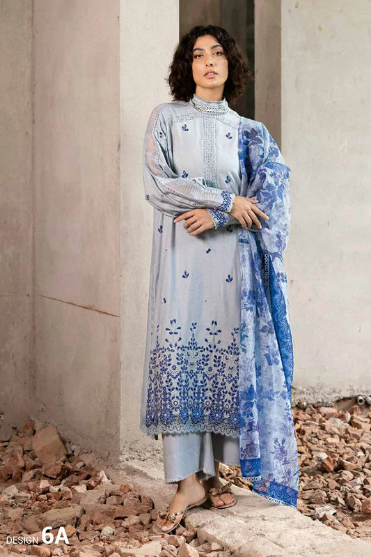 Picture of Sobia Nazir - Cambric and Karandi Fall Edit - Design 6A - Unstitched - Available at Raja Sahib