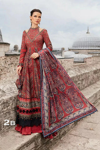 Picture of Maria B - M Prints Fall Edit - Design 2B - Unstitched - Available at Raja Sahib