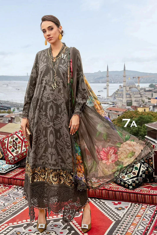 Picture of Maria B - M Prints Fall Edit - Design 7A - Unstitched - Available at Raja Sahib