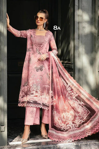 Picture of Maria B - M Prints Fall Edit - Design 8A - Unstitched - Available at Raja Sahib