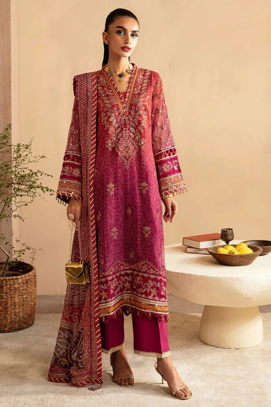 Picture of Xenia - Raahi Luxury Chiffon Collection - 01 Arisa - Unstitched - Available at Raja Sahib