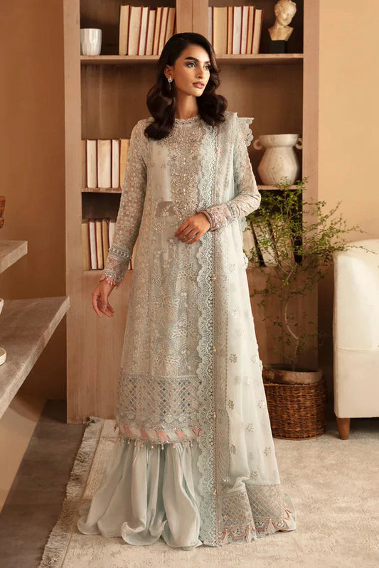 Picture of Xenia - Raahi Luxury Chiffon Collection - 02 Sylan - Unstitched - Available at Raja Sahib