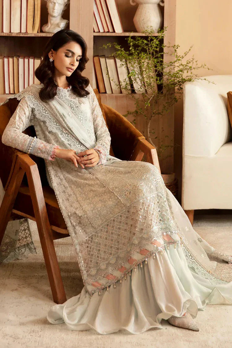 Picture of Xenia - Raahi Luxury Chiffon Collection - 02 Sylan - Unstitched - Available at Raja Sahib