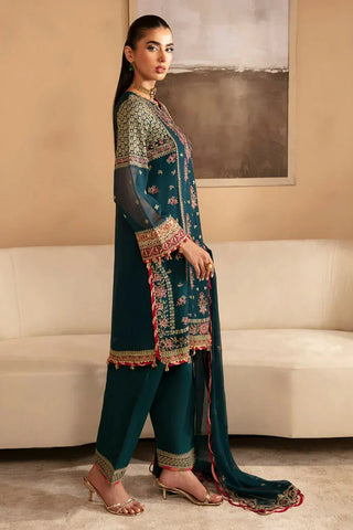 Picture of Xenia - Raahi Luxury Chiffon Collection - 08 Nemat - Unstitched - Available at Raja Sahib