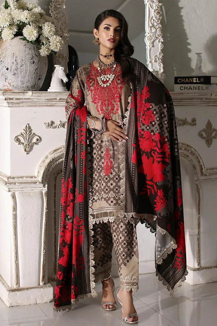 Picture of Charizma - Virsa Embroidered Linen Fall Winter Collection Vol 1 - CVW4-04 - Unstitched - Available at Raja Sahib