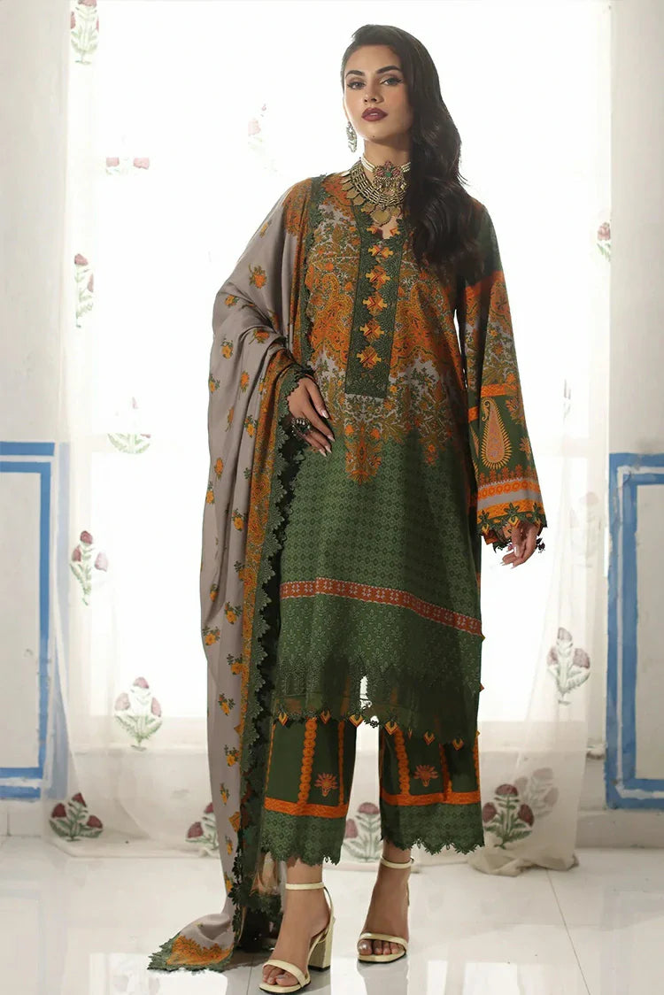 Picture of Charizma - Virsa Embroidered Linen Fall Winter Collection Vol 1 - CVW4-08 - Unstitched - Available at Raja Sahib