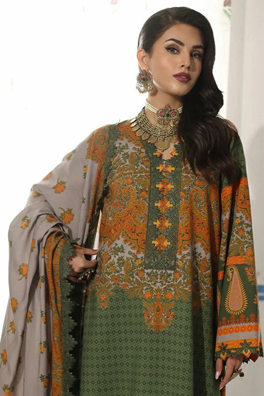 Picture of Charizma - Virsa Embroidered Linen Fall Winter Collection Vol 1 - CVW4-08 - Unstitched - Available at Raja Sahib