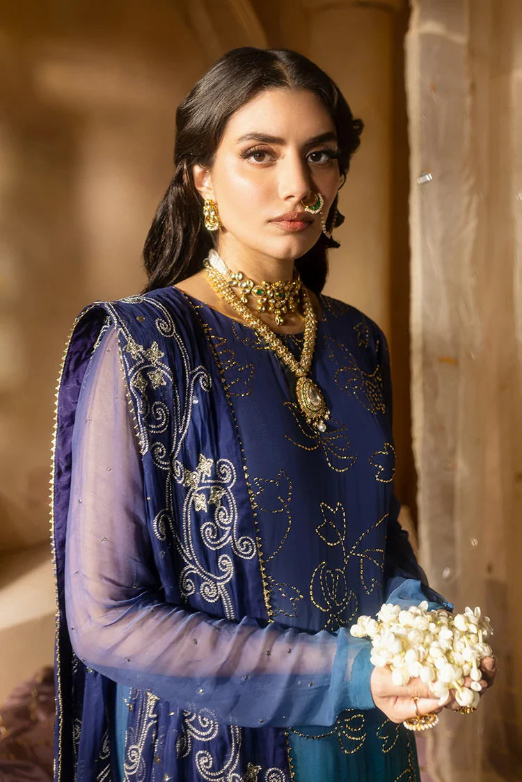 Picture of Nureh - Mukeshkari Embroidered Mukesh Chiffon Collection - MK-03 - Unstitched - Available at Raja Sahib