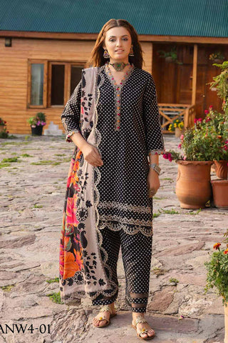 Picture of Charizma - Aniiq Embroidered Staple Fall Winter Collection Vol 1 - ANW4-01 - Unstitched - Available at Raja Sahib