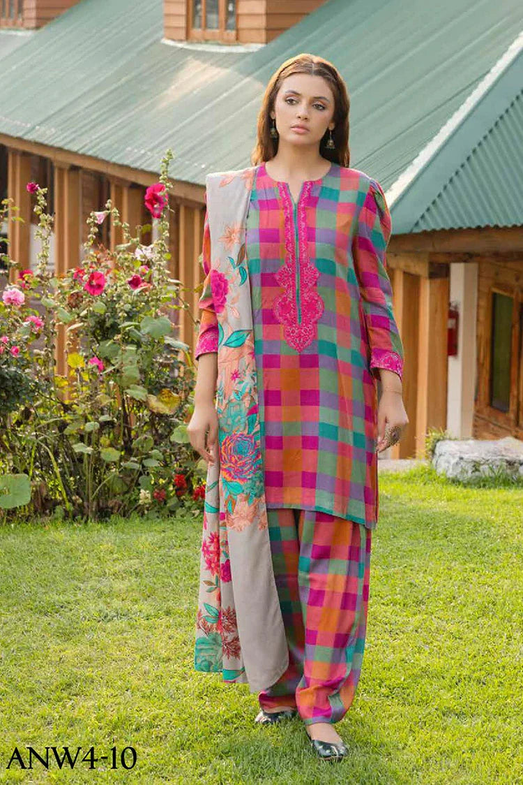 Picture of Charizma - Aniiq Embroidered Staple Fall Winter Collection Vol 1 - ANW4-10 - Unstitched - Available at Raja Sahib