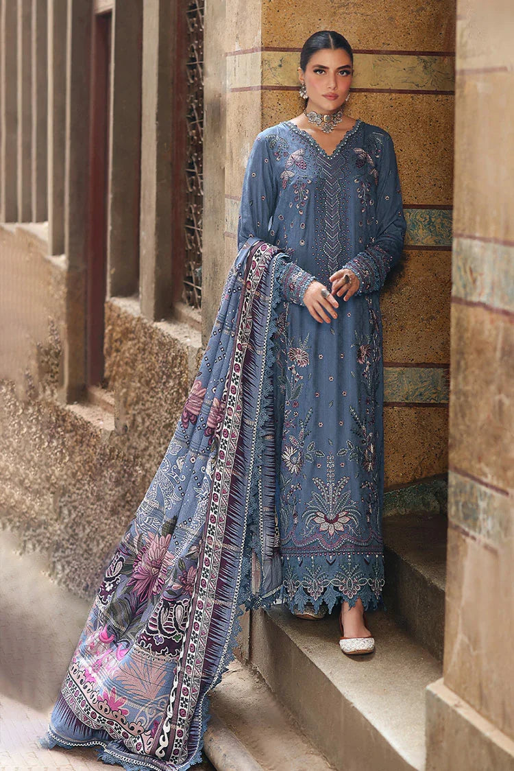 Picture of Nureh - Maya Embroidered Linen Collection - NW-85 - Unstitched - Available at Raja Sahib