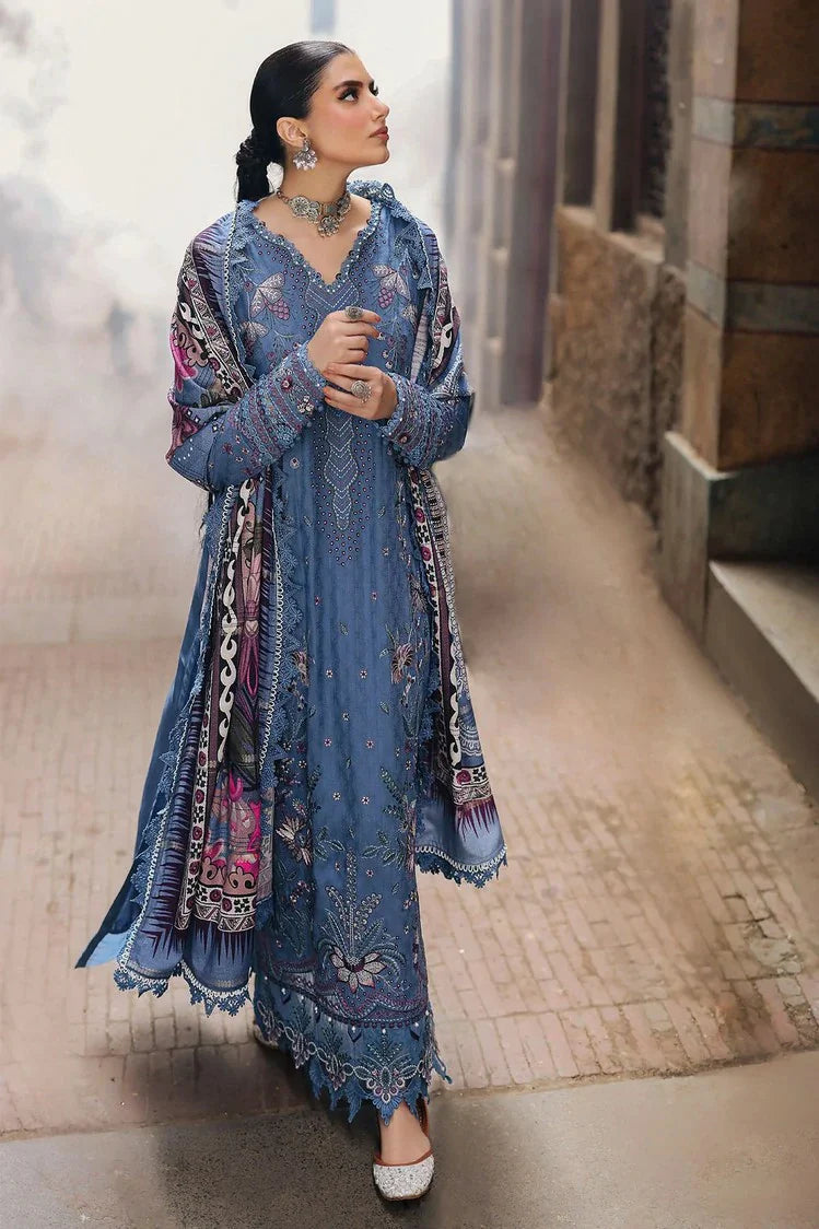 Picture of Nureh - Maya Embroidered Linen Collection - NW-85 - Unstitched - Available at Raja Sahib