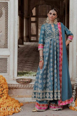 Picture of Charizma - Tabeer Chunri Silk Edition Vol 1 - CTW4-06 - Unstitched - Available at Raja Sahib