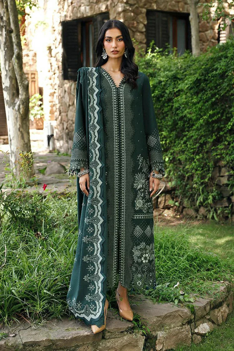 Picture of Qalamkar - Qlinekari Linen Collection - LM-05 Ailis - Unstitched - Available at Raja Sahib