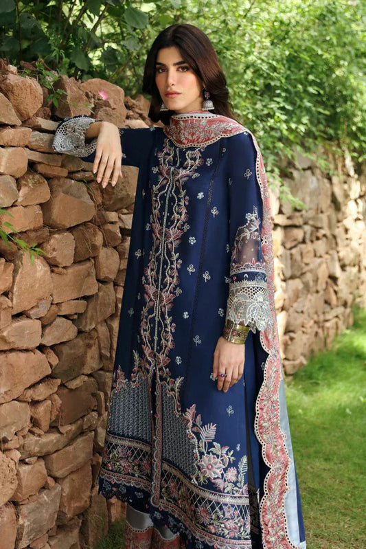 Picture of Qalamkar - Qlinekari Linen Collection - LM-06 Cadhla - Unstitched - Available at Raja Sahib