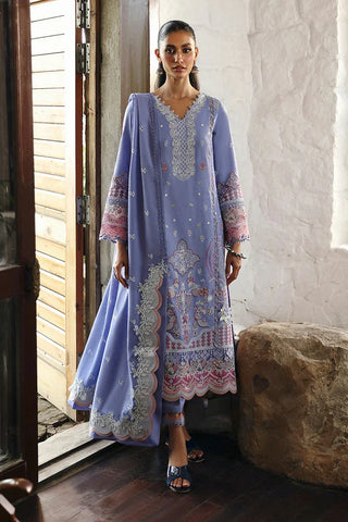 Picture of Qalamkar - Qlinekari Linen Collection - LM-09 Lorna - Unstitched - Available at Raja Sahib