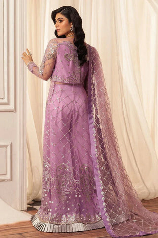 Picture of Mushq - Hemline Aura Debut Wedding Collection - 07 Heather - Unstitched - Available at Raja Sahib