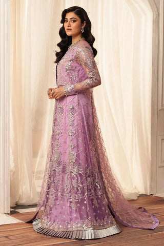 Picture of Mushq - Hemline Aura Debut Wedding Collection - 07 Heather - Unstitched - Available at Raja Sahib