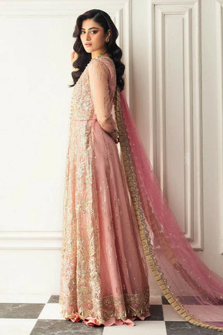 Picture of Mushq - Hemline Aura Debut Wedding Collection - 08 Amaranth - Unstitched - Available at Raja Sahib