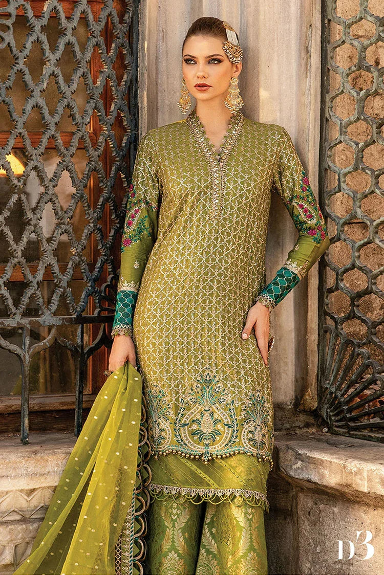 Picture of Maria B - Sateen Fall Collection - CST-08-03 - Unstitched - Available at Raja Sahib