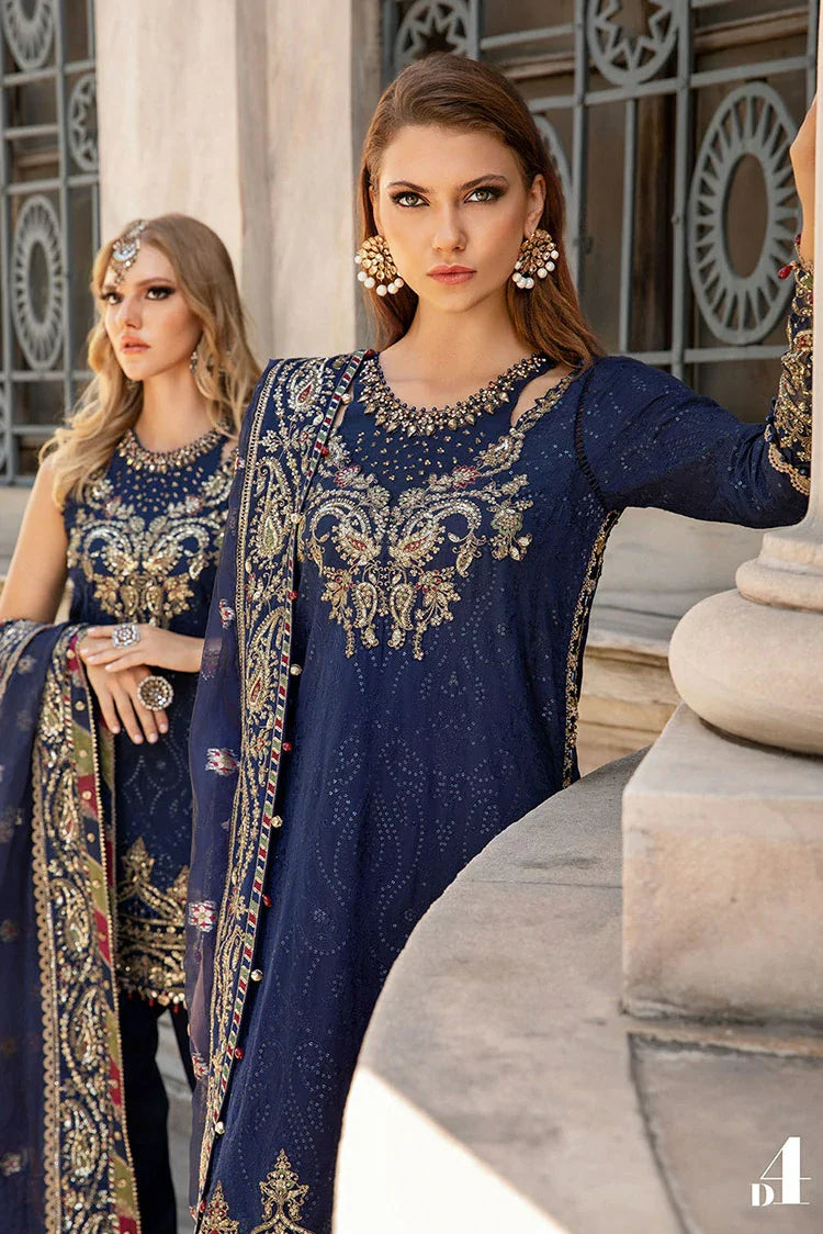 Picture of Maria B - Sateen Fall Collection - CST-08-04 - Unstitched - Available at Raja Sahib