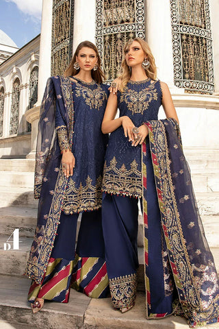 Picture of Maria B - Sateen Fall Collection - CST-08-04 - Unstitched - Available at Raja Sahib