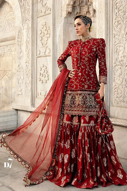 Picture of Maria B - Sateen Fall Collection - CST-08-07 - Unstitched - Available at Raja Sahib