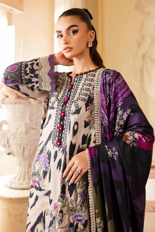 Picture of Nureh - Signature Prints Printed Marina Collection Vol 6 - SP-130 - Unstitched - Available at Raja Sahib