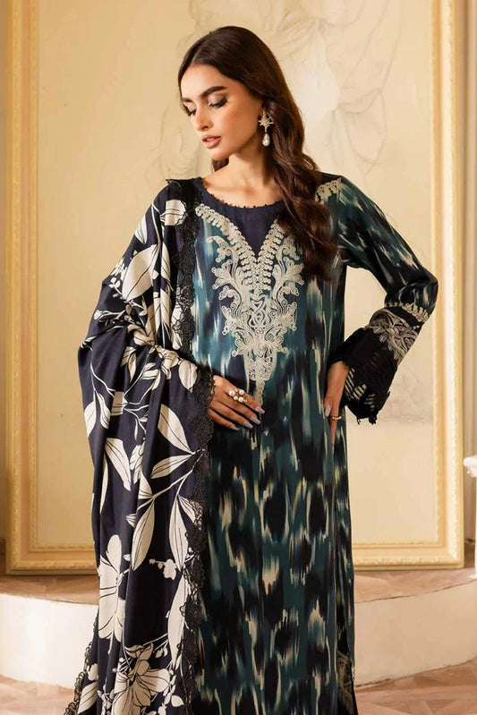 Picture of Nureh - Signature Prints Printed Marina Collection Vol 6 - SP-133 - Unstitched - Available at Raja Sahib