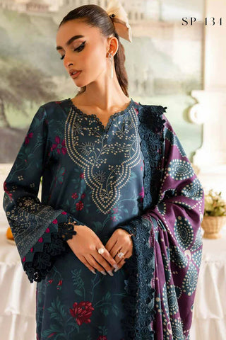 Picture of Nureh - Signature Prints Printed Marina Collection Vol 6 - SP-134 - Unstitched - Available at Raja Sahib