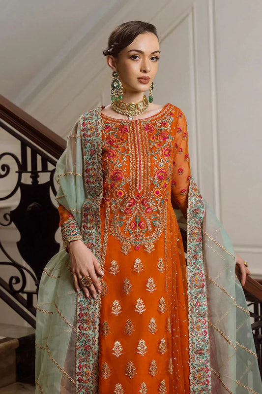 Picture of Zainab Chottani - Wedding Festive Collection - 07 Ombre - Unstitched - Available at Raja Sahib