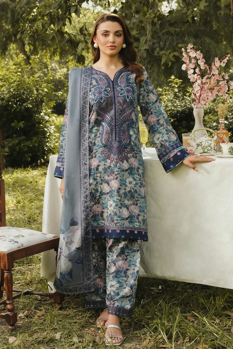 Picture of Xenia - Whimsical Embroidered Viscose Collection - 06 06 Alma A - Unstitched - Available at Raja Sahib