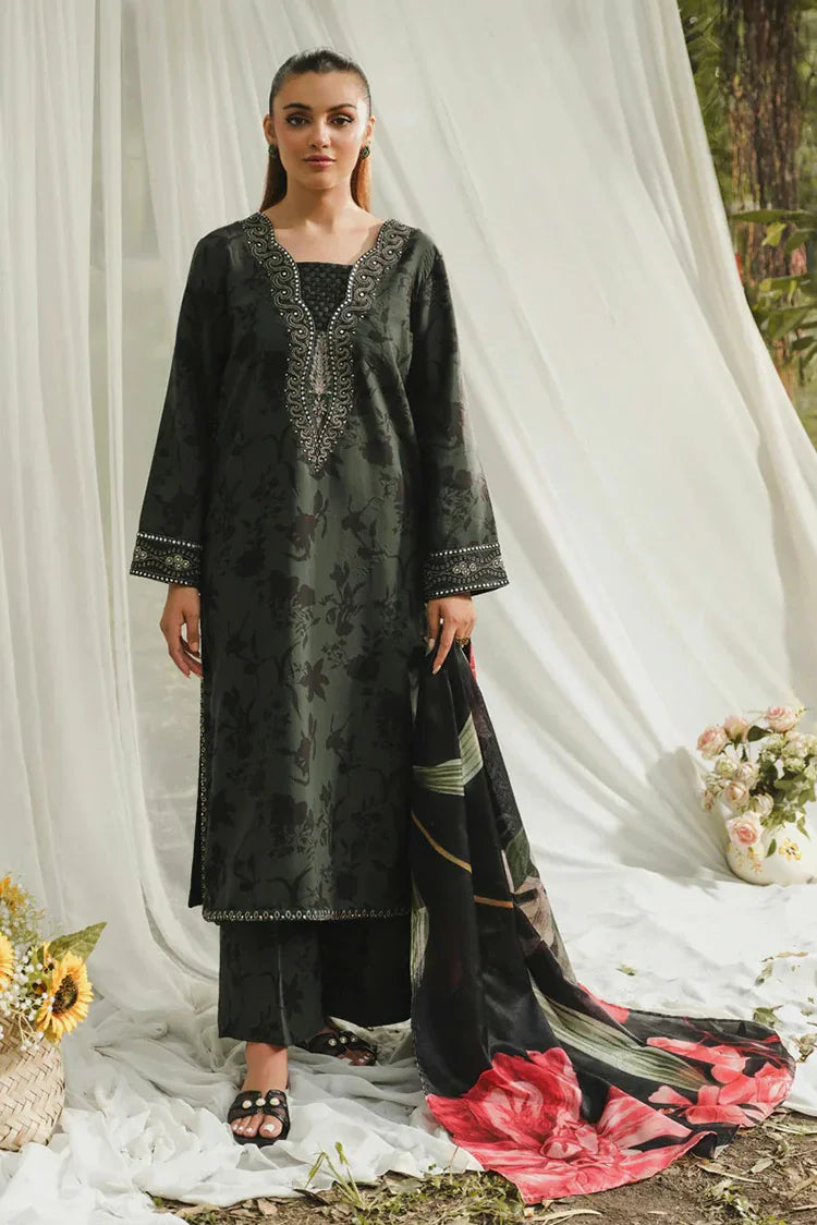 Picture of Xenia - Whimsical Embroidered Viscose Collection - 08 Marino - Unstitched - Available at Raja Sahib