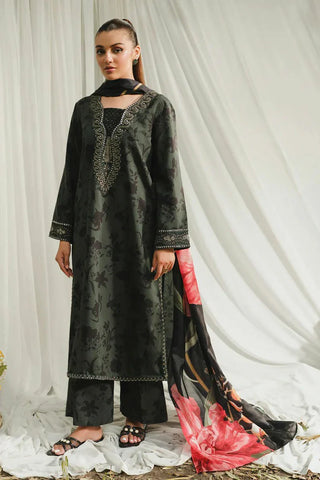 Picture of Xenia - Whimsical Embroidered Viscose Collection - 08 Marino - Unstitched - Available at Raja Sahib