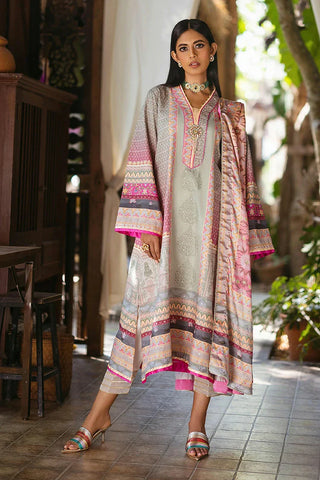 Picture of Mushq - Nirvana Silk Edit - 02 Taffy - Unstitched - Available at Raja Sahib