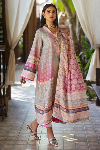 Picture of Mushq - Nirvana Silk Edit - 02 Taffy - Unstitched - Available at Raja Sahib