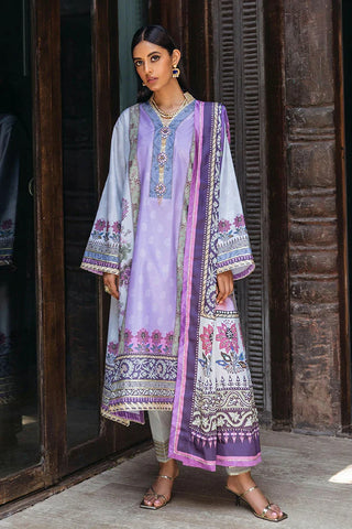 Picture of Mushq - Nirvana Silk Edit - 06 Viola - Unstitched - Available at Raja Sahib