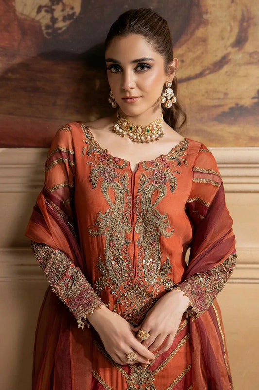 Picture of Charizma - Dastan e Jashan Premium Chiffon Collection Vol 2 - DJW4-10 - Unstitched - Available at Raja Sahib