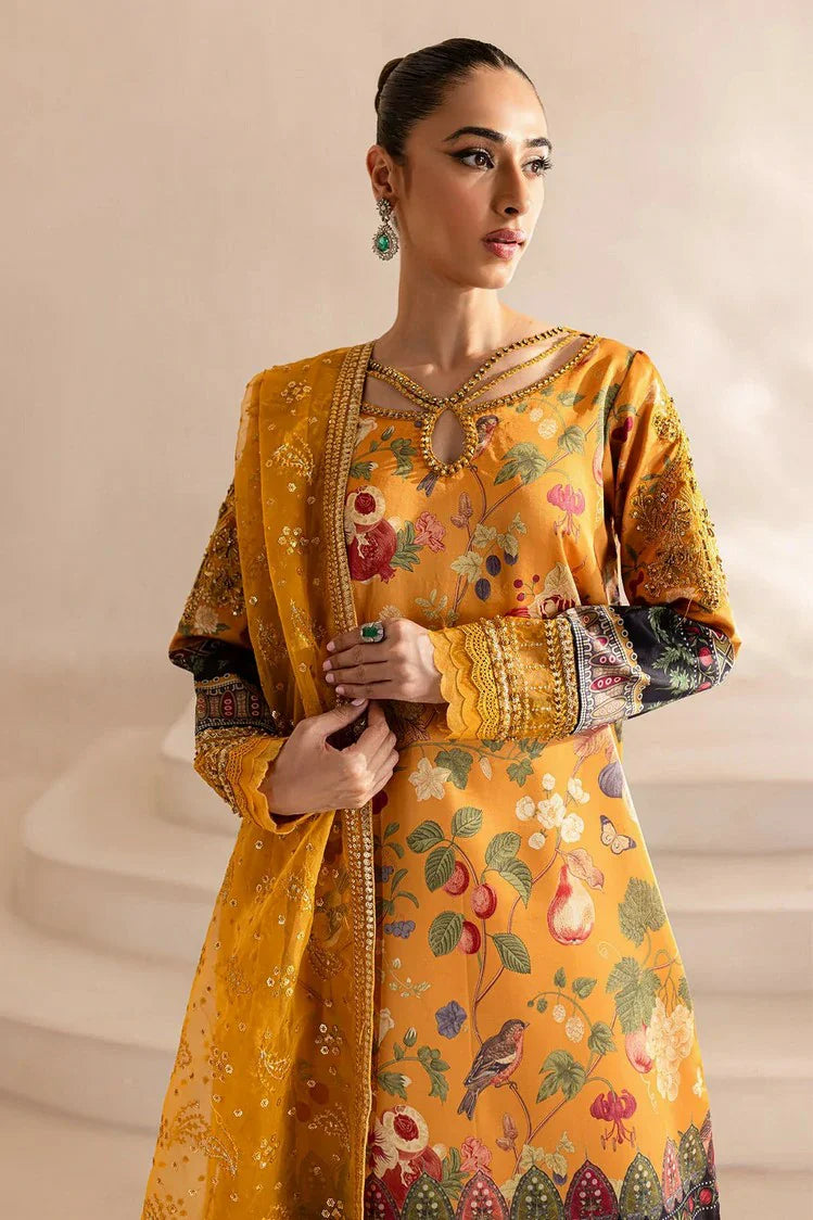 Picture of Nureh - The Silk Edit - S-14 - Unstitched - Available at Raja Sahib